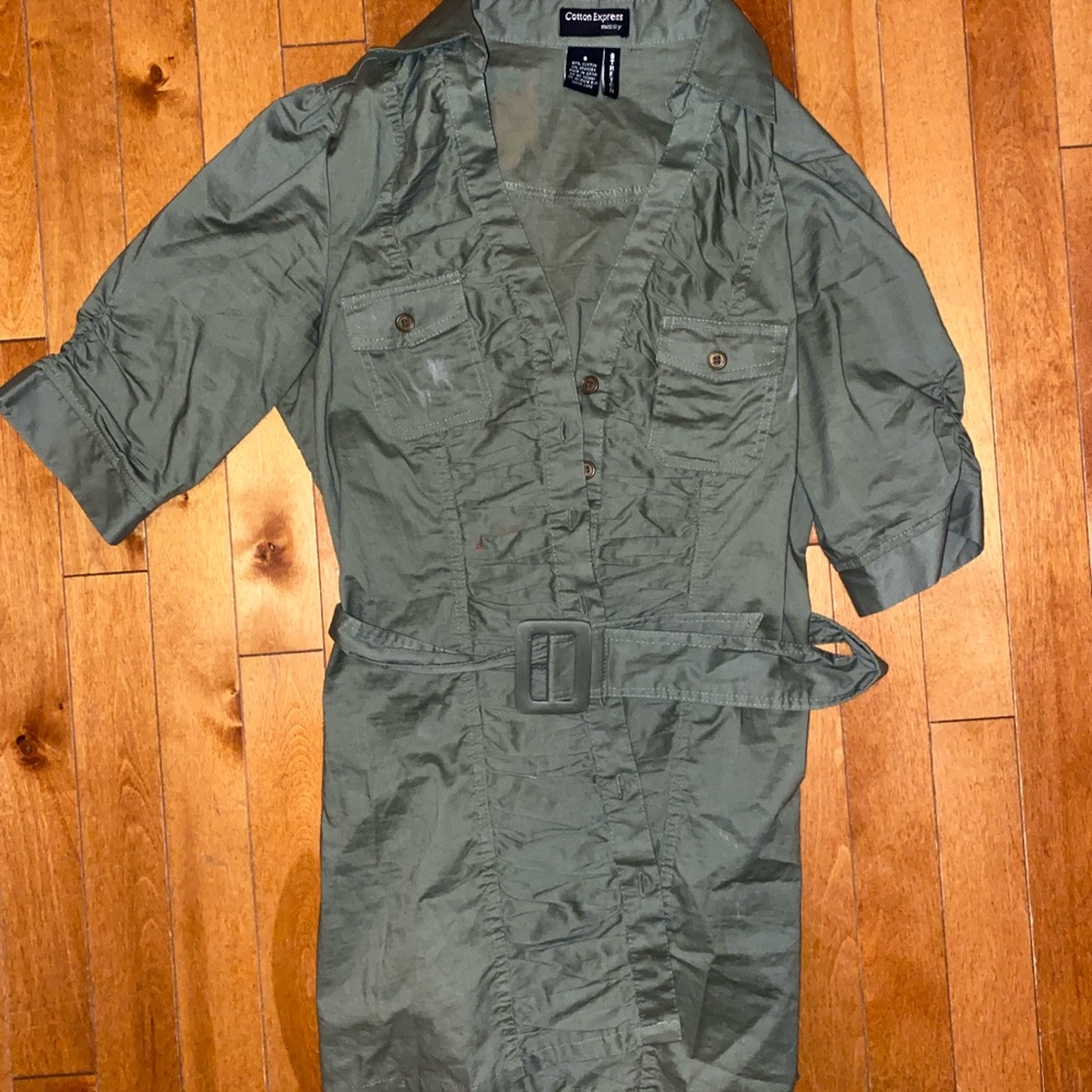 Olive Long Shirt
